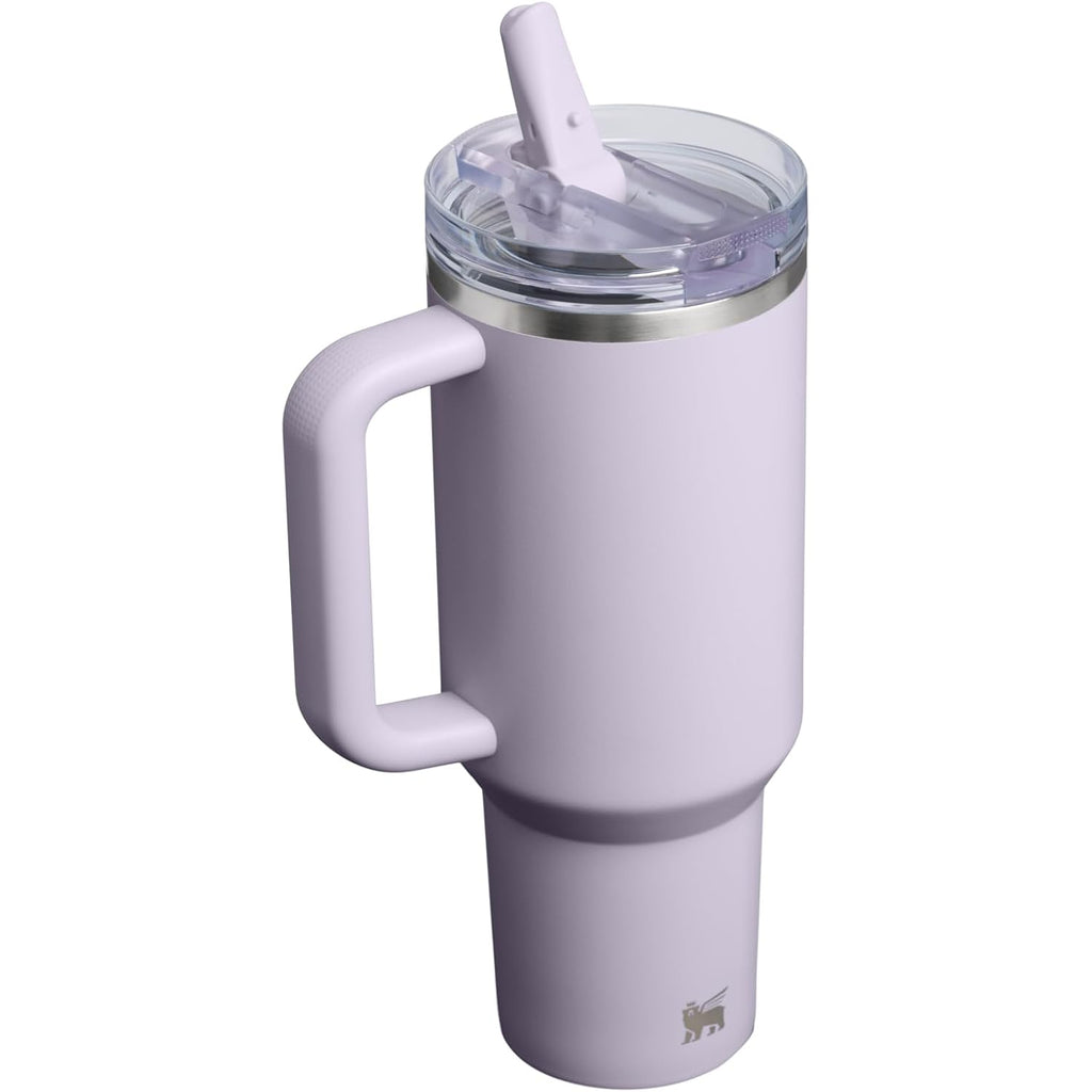 Stanley Quencher Protour Flip Straw Tumbler With Leakproof Lid 40 Oz | Built-In Straw & Handle | Cupholder Compatible For Travel | Insulated Stainless Steel Cup | Bpa-Free | Purple Dust