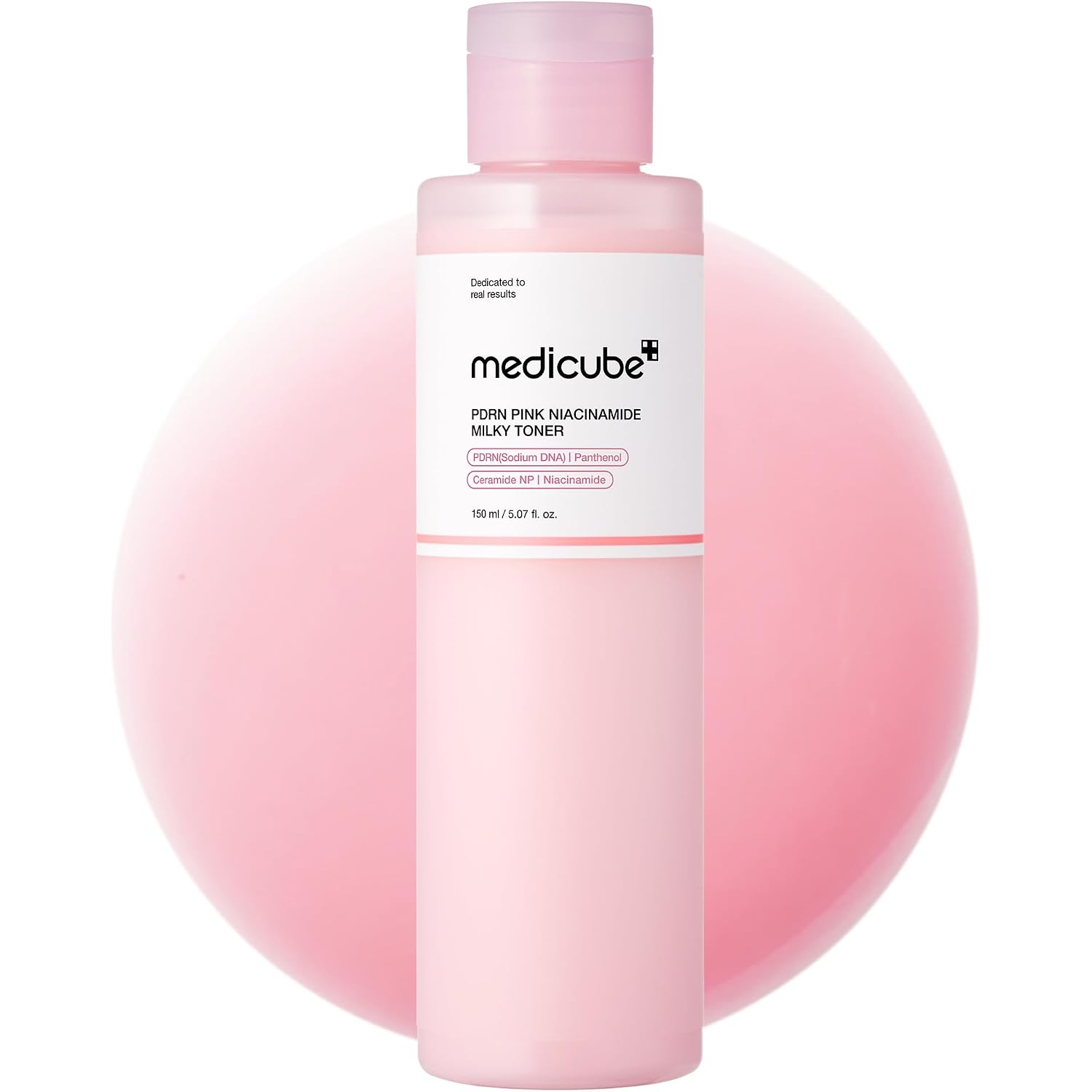 Medicube Pdrn Toner Salmon Dna Milky Toner | For Hydrating, Moisturizing, Soothing With Ceramide, Peptide | Glass Glow Skin | Korean Skincare, 5.07 Fl.Oz
