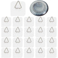 Wall Plate Hangers For Display - Invisible Adhesive Picture Hangers For Wall - Ideal For Hanging Decorative Plates | Photo Frames | Paintings - 2.4 Inch