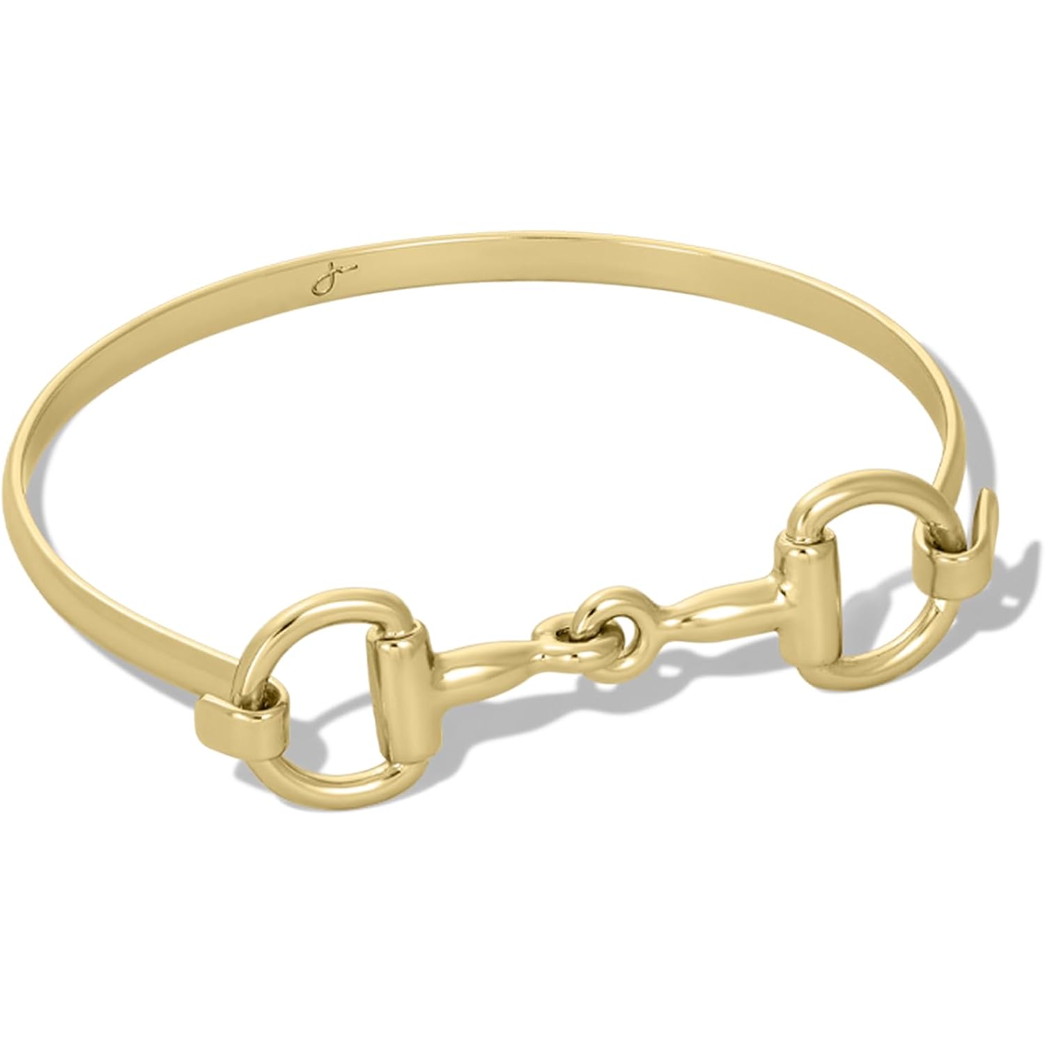 James Michelle Horse Bit Bracelet for Women – 3-Year Color Guarantee – Waterproof, Non-Tarnish, Hypoallergenic, Gold PVD Coated – Great for Beach, Wedding, Gifts