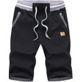 Stickon Men'S Shorts Casual Classic Fit Drawstring Summer Beach Shorts With Elastic Waist And Pockets
