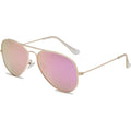 Polarized Aviator Sunglasses for Men Women, 100% UV Protection Classic Shades with Spring Hinge Bza013a