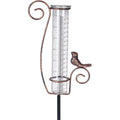 Rain Gauge Outdoor, 7 Inch Rain Gauges For Measuring Precipitation | Glass Tube, For Garden Yard Decor