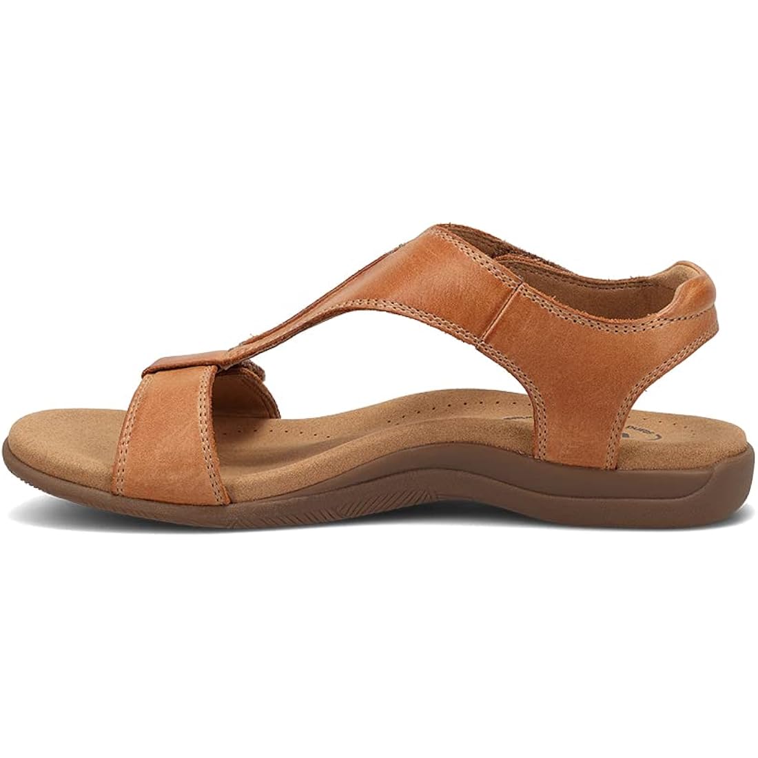 Taos The Show Premium Leather Women'S Sandal - Experience Everyday Style, Comfort, Arch Support, Cooling Gel Padding And An Adjustable Fit For Exceptional Walking Comfort
