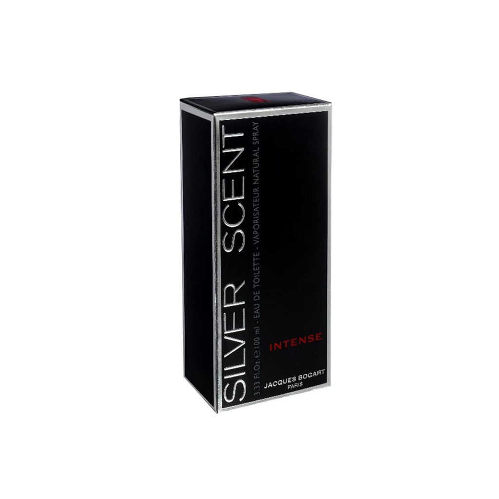 Jacques Bogart Silver Scent Intense Men Eau De Toilette Spray, 3.33 Ounce