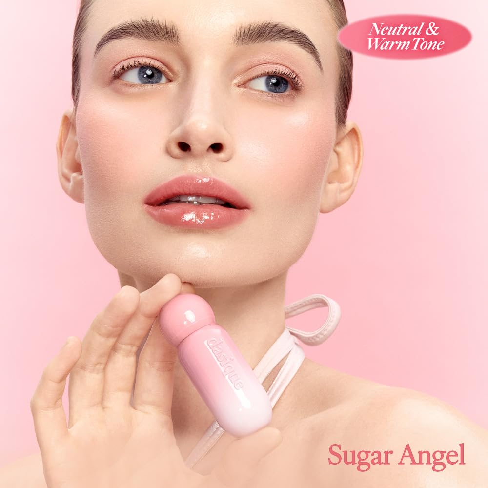dasique Juicy Dewy Glow Tint #17 Sugar Angel 0.19 oz | Long Lasting | Lip Stain | lip tint | glossy lip | korean makeup