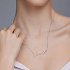 PicturesOnGold.com Custom Name Necklace For Women Personalized Name Necklace in Sterling Silver or Gold Necklace Personalized with any Name or Word