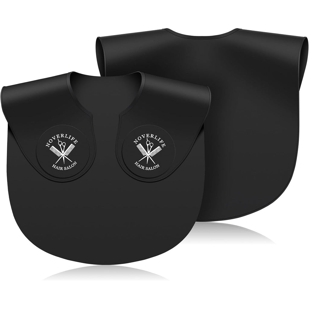 Noverlife Hair Cutting Collar, Waterproof Silicone Hair Dye Collar, Barber Hair Cutting Pad Haircut Neck Wrap For Salon
