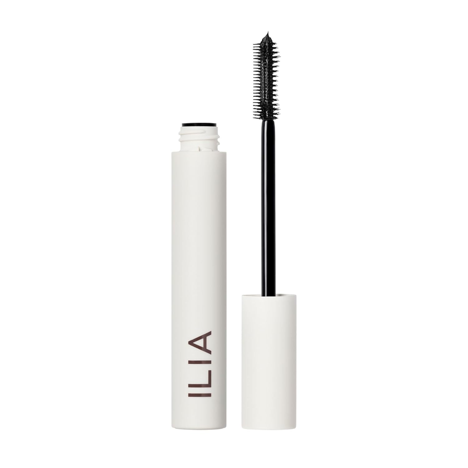 ILIA - Limitless Lash Mascara | Lengthen, Lift, Separate | 12-HR Wear | Flake + Smudge-Resistant | Conditioning Ingredients | Safe for Sensitive Eyes, Clean, Cruelty-Free (After Midnight | Soft black)