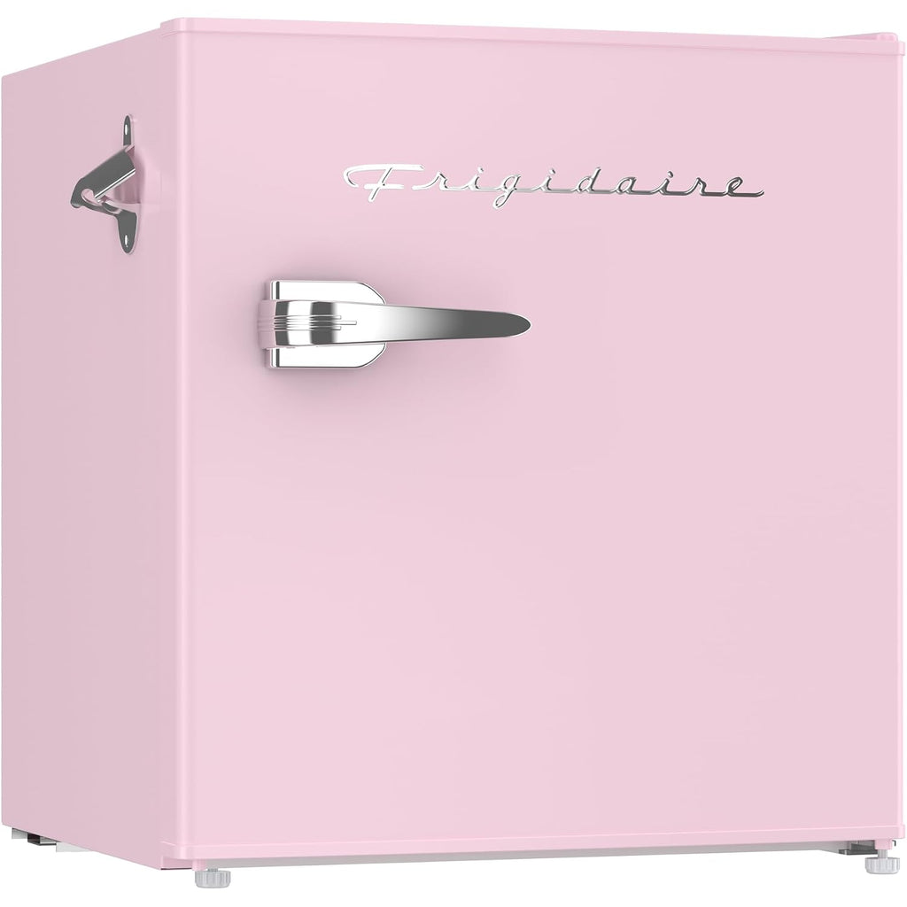 Frigidaire Efr176 1.6 Cu. Ft. Retro Bar Fridge With Side Bottle Opener (Pink)