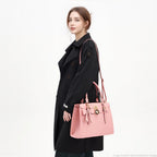 Qiyuer Women Purses And Handbags Set Ladies Top Handle Satchel Tote Shoulder Work Bag With Matching Clutch Wallet 2Pcs
