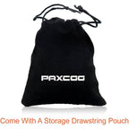 PAXCOO 10PCS Black Velvet Choker Necklaces with A Stroage Bag for Women