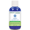Clean + Easy Post Waxing Treatment, Azulene Oil – for Sensitive Skin, Soothes Irritation & Removes Wax Residue After Hair Removal, After Wax Care, 2 oz