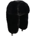 TZ Promise Men Women Winter Fuzzy Fluffy Solid Trapper Hats Windproof Hood Russian Trooper Warm Ear Flaps Cold Weather