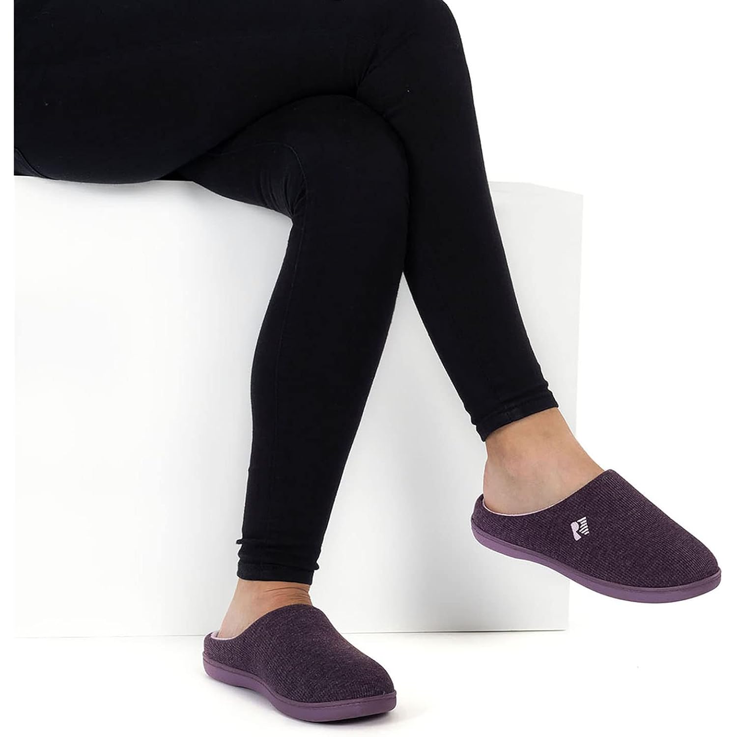 Rockdove Women'S Original Two-Tone Memory Foam Slipper