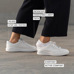 Kizik Vegas 2 Slip On Shoes For Women: All-Day Comfort For Walking Or Casual Wear, Slip In W/Hands Free Convenience, Stand Out In Full Grain Leather
