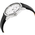 Citizen Quartz Mens Watch, Stainless Steel With Leather Strap, Casual