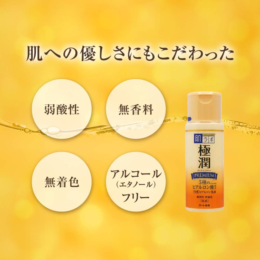 Hada Labo Gokujyun Premium Hyaluronic Milky Lotion 140Ml