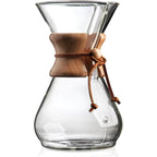 Chemex Pour-Over Glass Coffeemaker - Classic Series - 8-Cup - Exclusive Packaging