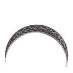 2Pcs Viking Moon Crescent Hairpins For Women – Gothic Metal Hair Sticks & Forks, Retro Hair Styling Pins For Updo, Cosplay & Renaissance Festival (Zzas)