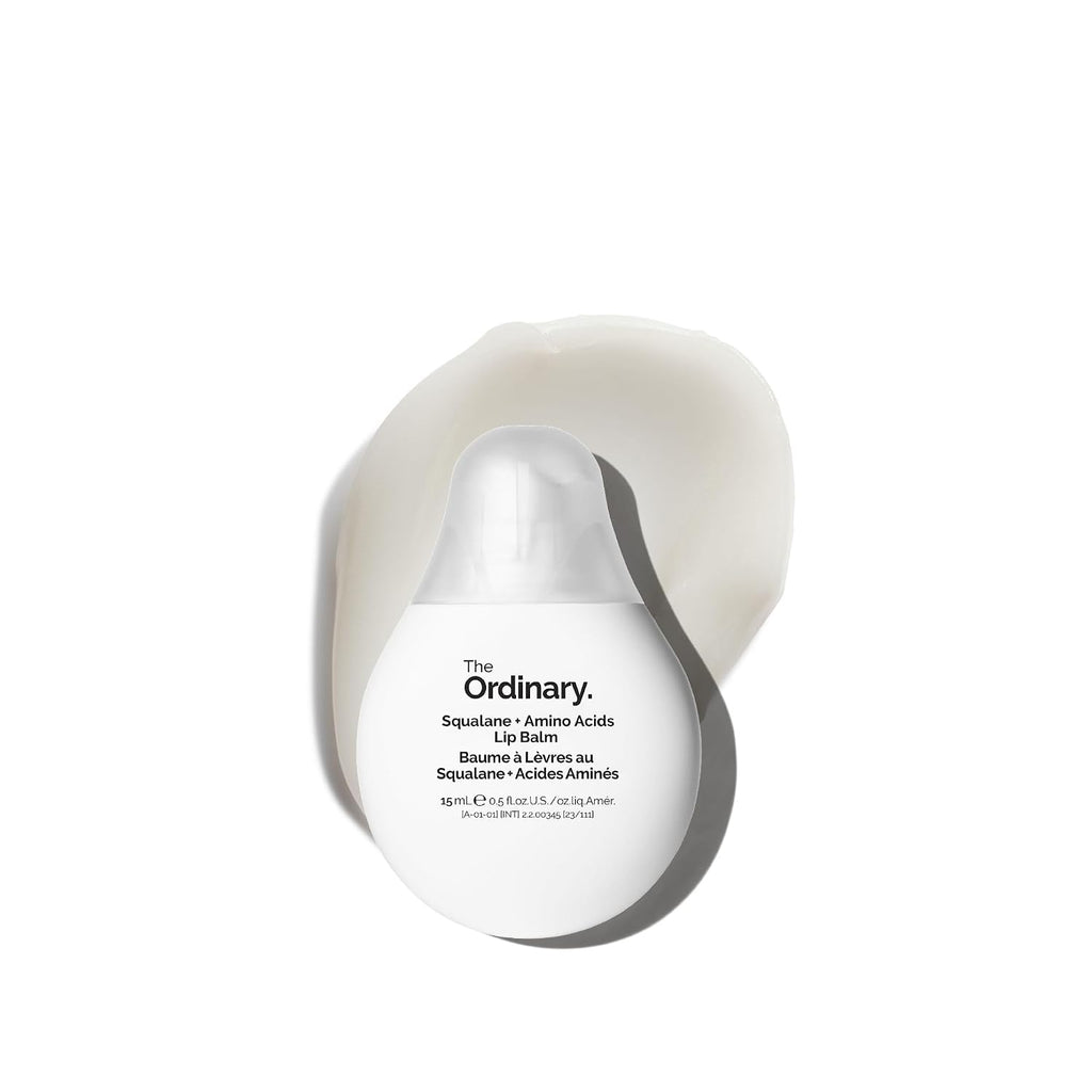 The Ordinary Squalane + Amino Acids Hydrating Lip Balm, For Lips, Elbows, And Cuticles, 0.5 Fl Oz