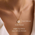 Quietsun Teens Girl Gifts Gold Cross Necklaces Women Teenage Confirmation Gift 8 10 12 Year Old Birthday Daughter Her Christian Baptism Faith 2026 Christmas Stocking Stuffer Valentines Day Easter