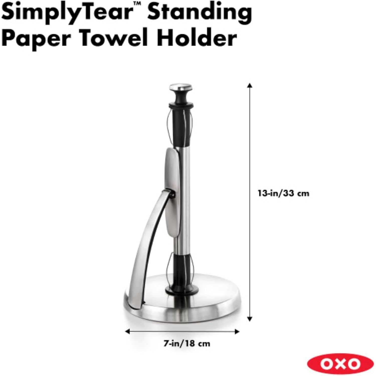 Oxo Good Grips Simplytear Paper Towel Holder Countertop