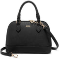 Lovevook Purse For Women Crossbody Bags Classic Double Zip Top Handle Dome Satchel Bag