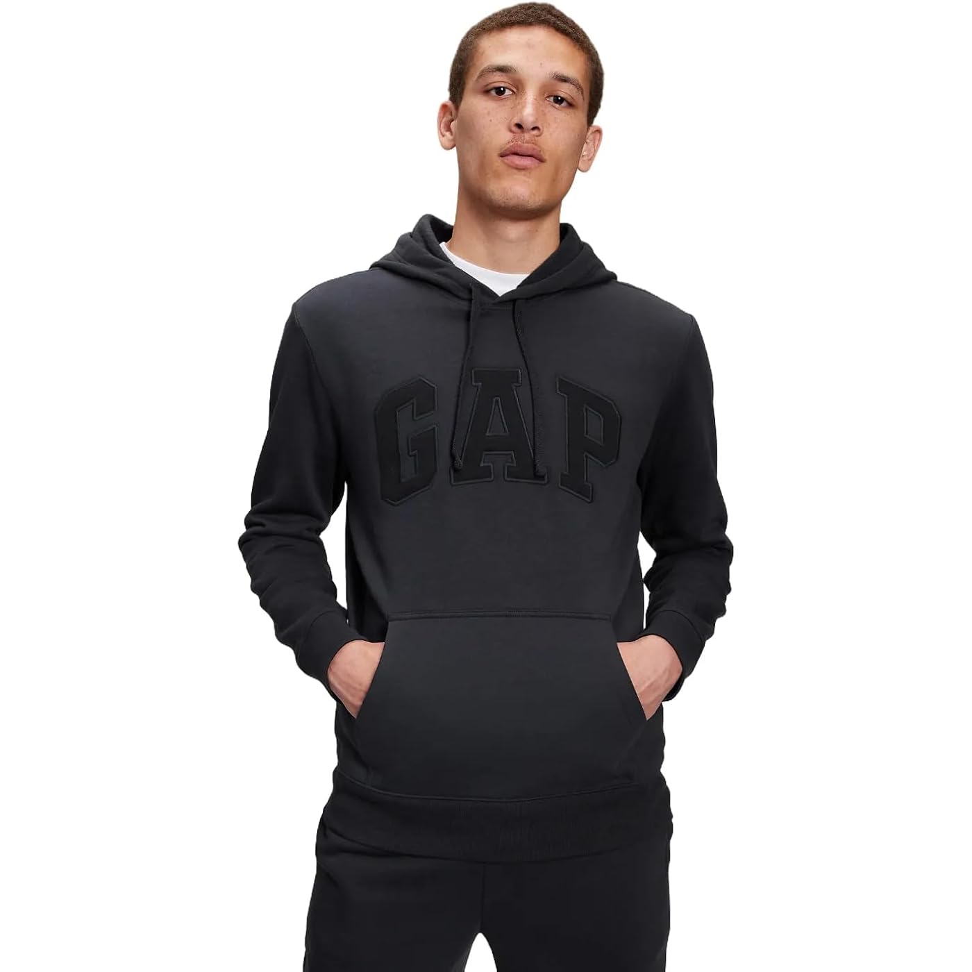 Gap Men'S Heritage Logo Pullover Hoodie