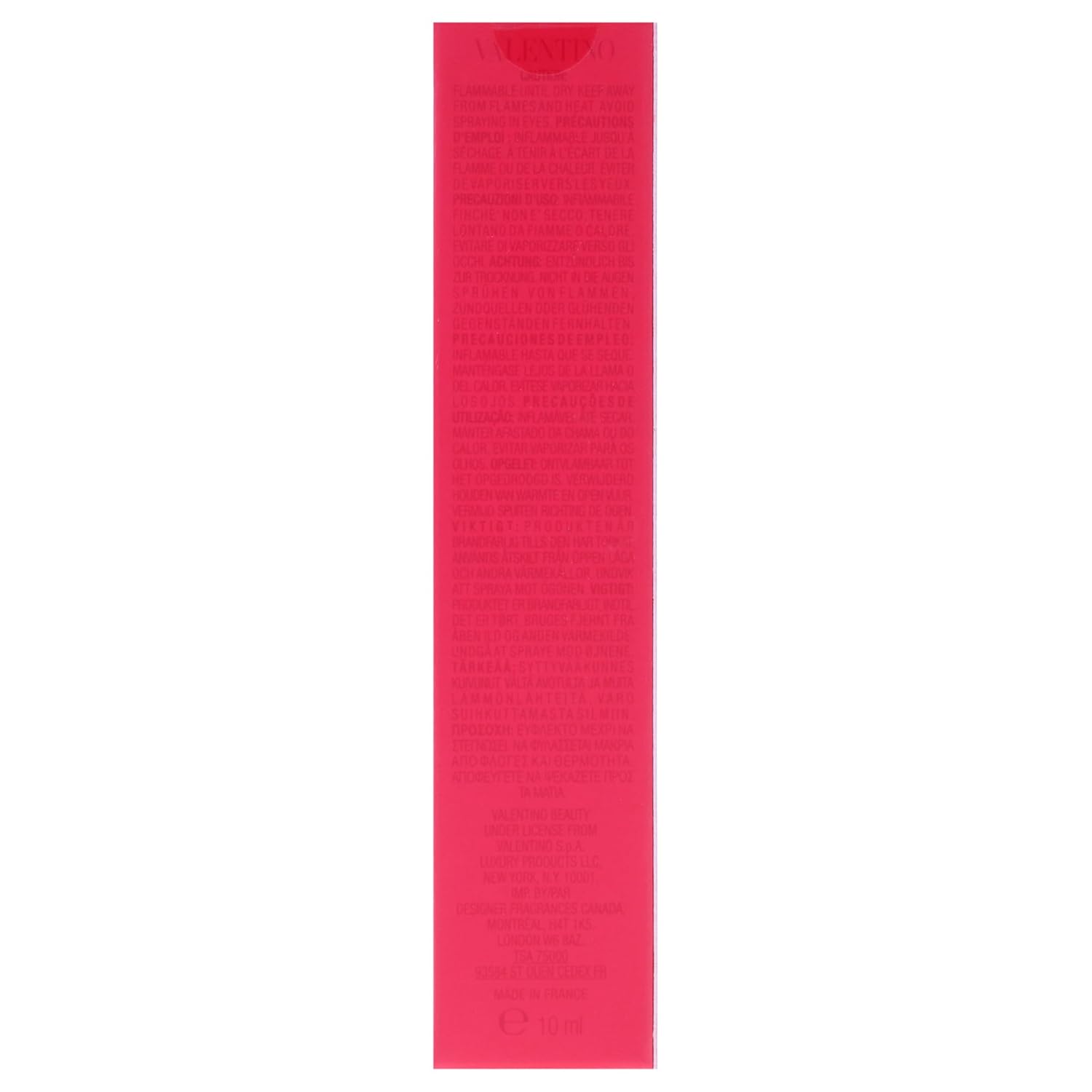 Valentino Voce Viva Eau de Parfum Spray for Women, 0.33 Ounce/ 10 ml