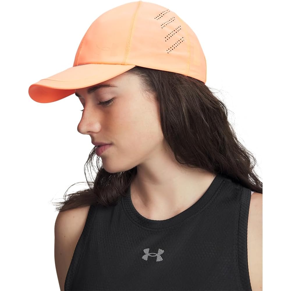 Under Armour Men's Iso-Chill Launch Adjustable Hat (824) Electric Tangerine / Electric Tangerine / Reflective