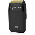 Supreme Trimmer Crunch Lite STF600 | Professional Double Foil Shaver for Men | Cordless & Corded, 60 Min Runtime, Hidden LED Display | Barber Face & Head Finishing Razor
