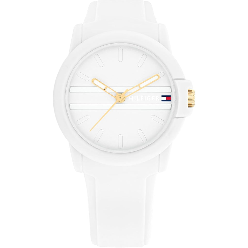 Tommy Hilfiger Sport Watch For Women - Casual 3H Wristwatch For Her - Silicone Strap - Water Resistant Up To 3 Atm/30 Meters - Premium Fashion For Everyday Wear - 36Mm