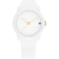 Tommy Hilfiger Sport Watch For Women - Casual 3H Wristwatch For Her - Silicone Strap - Water Resistant Up To 3 Atm/30 Meters - Premium Fashion For Everyday Wear - 36Mm