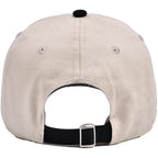 Mommin Trucker Hat, Adjustable Embroidered Vintage Two-Tone Mama Baseball Cap Beige/Beige