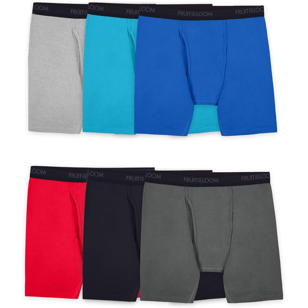Fruit Of The Loom Men'S Coolzone Boxer Briefs, Moisture Wicking & Breathable