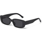 JASPIN Rectangle Sunglasses for Women Men Trendy Y2k Retro 90s Sun Glasses UV Protection Cool Square Frame