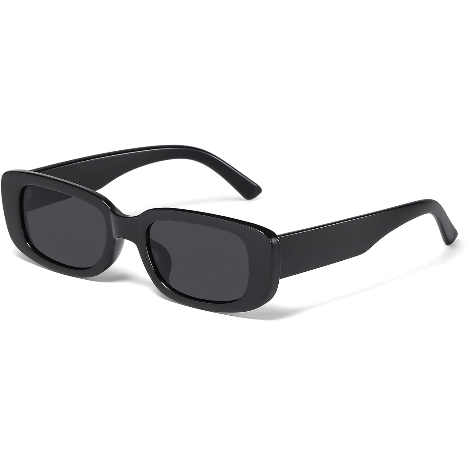 JASPIN Rectangle Sunglasses for Women Men Trendy Y2k Retro 90s Sun Glasses UV Protection Cool Square Frame