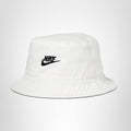 Nike Unisex Adult Apex Futura Washed Bucket Hat | Mens and Womens White/Black