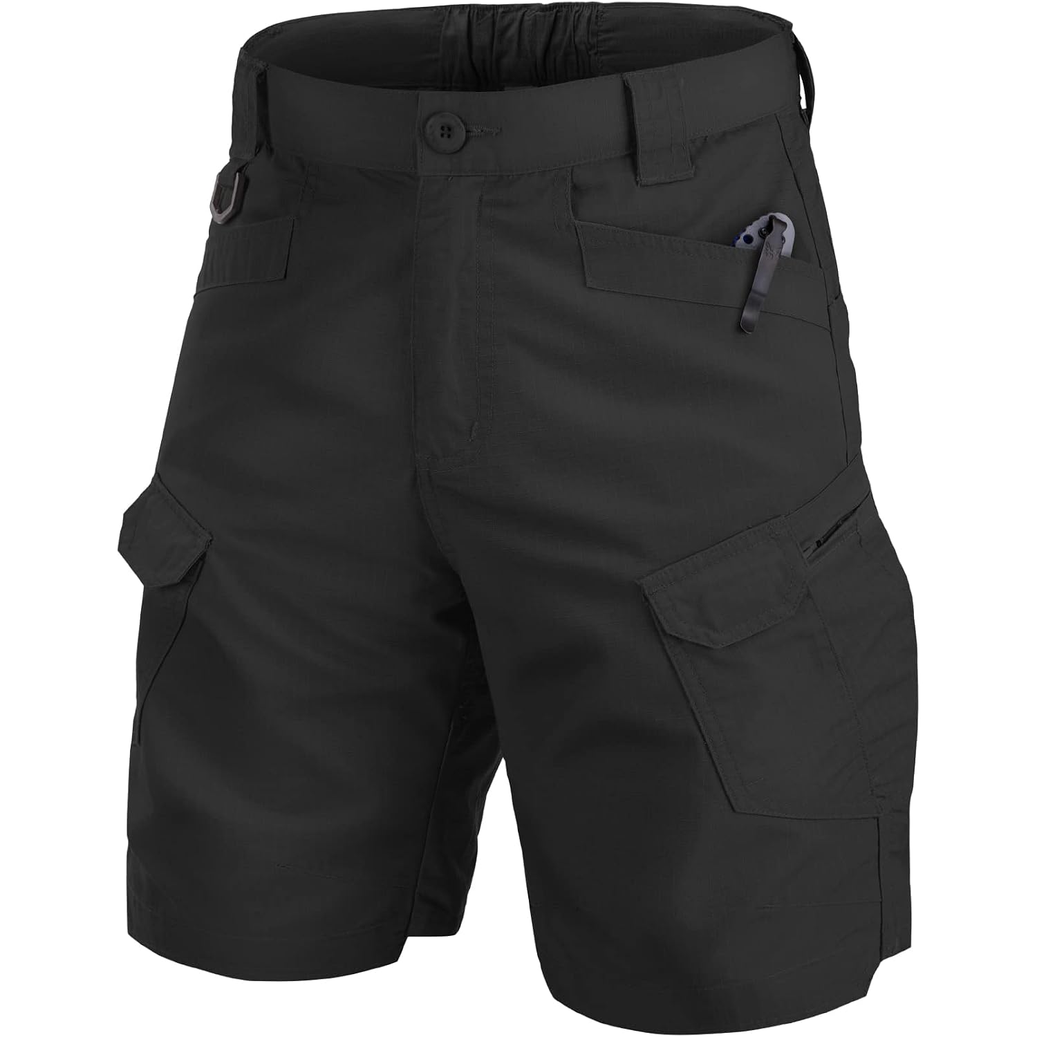Jessie Kidden Mens Tactical Stretch Outdoor Cargo Shorts Wear Resistant Rip Stop Work Hiking Fishing Shorts