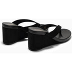 Coutgo Womens Wedge Heels Sandals Platform Flip Flops Slides Slip On Summer Beach Shoes