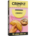 CRIMPiT Large Tortilla Sealer - For 10-12” Flour Tortillas | Make Sealed Tacos, Quesadillas, Burritos & More | Mess-Free Meals in Seconds | BPA-Free, Dishwasher Safe | Made in UK & USA