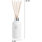 Capri Blue Volcano Reed Diffuser Set, Includes Reeds, Fragrance Oil, And Glass Bottle For Home Décor, Room Fresheners, White (8 Fl Oz)