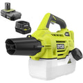 Ryobi Oneand 18V Cordless Battery Fogger/Mister With 2.0 Ah Battery And Charger P2850
