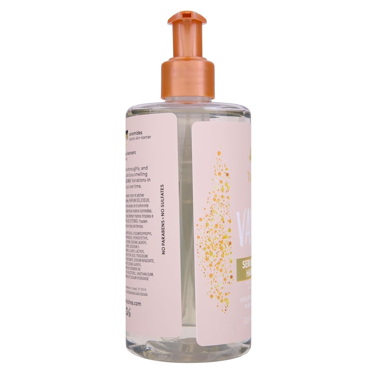 Tree Hut Vanilla Serum Infused Hand Wash, Nourish & Hydrate Hands, Strengthening Skin Care, Long-Lasting Scent, Cleanse & Lock in Moisture, Cermamides, 11 fl oz