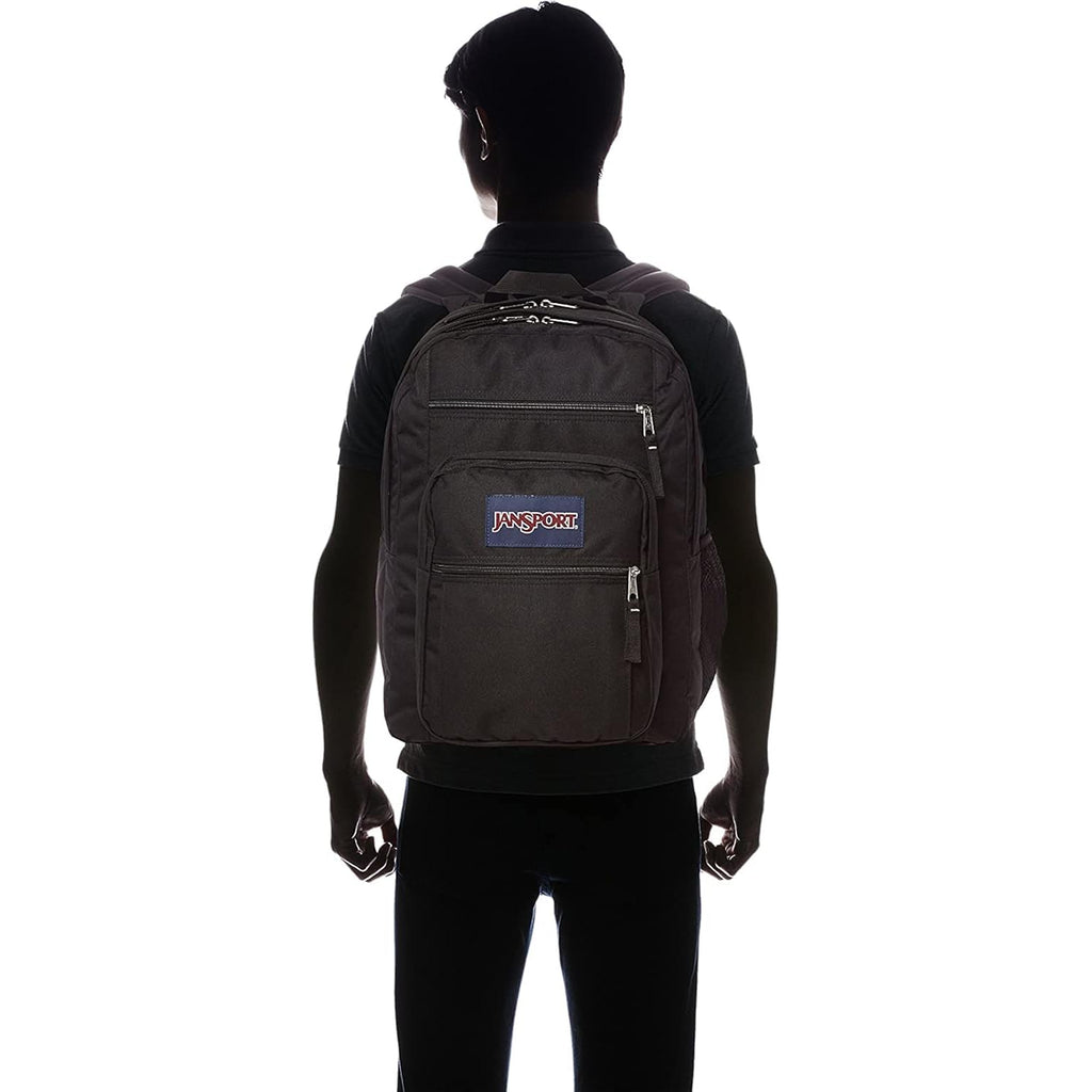 Jansport Big Student Backpack (Black/Black, One Size)