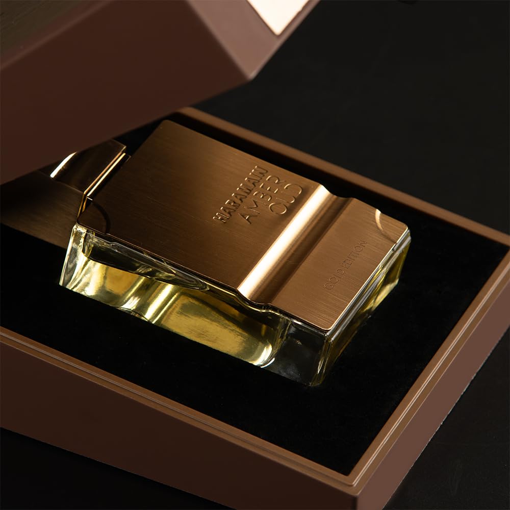 Al Haramain Amber Oud Gold Edition Arabian Perfume for Women and Men Unisex Long Lasting Amber 60ml (2.0 oz)