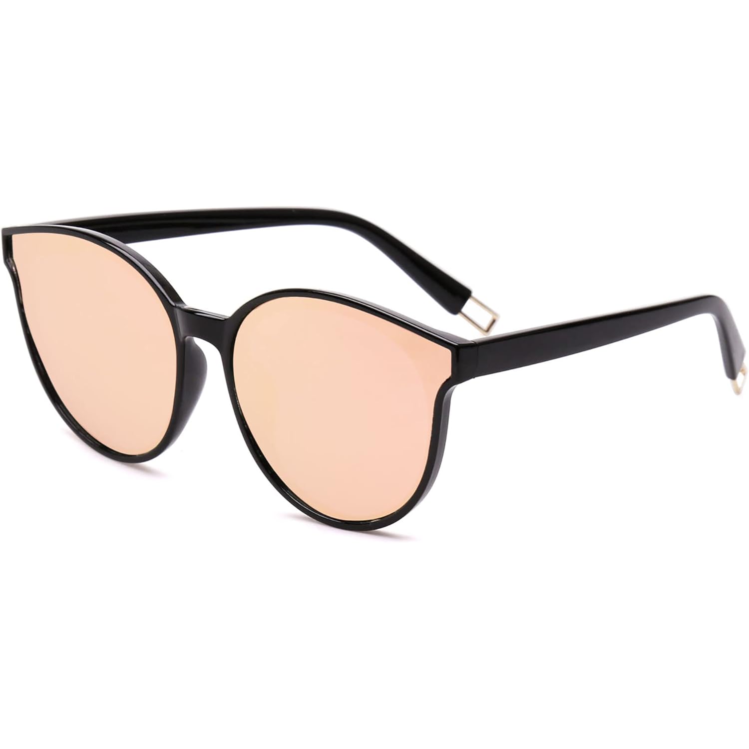 SOJOS Fashion Round Sunglasses for Women Men Oversized Vintage Shades SJ2057