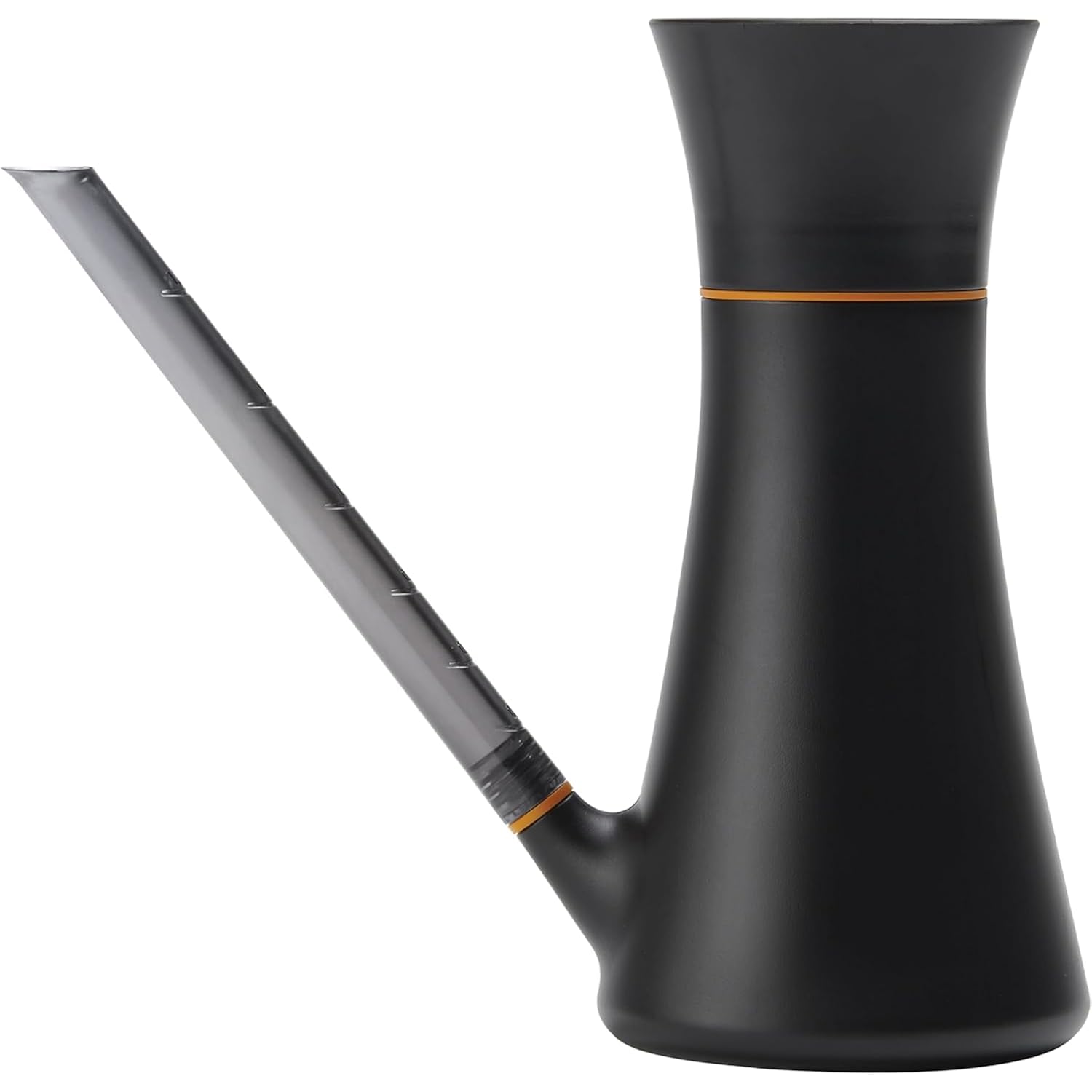 Fiskars Indoor Watering Can, Long Reach Spout For Precision Hydration On House Plants, Flowers & Garden, Anti-Drip Nozzle With Translucent Volume Markings, Ergonomic Recycled Plastic Body, 40 Oz