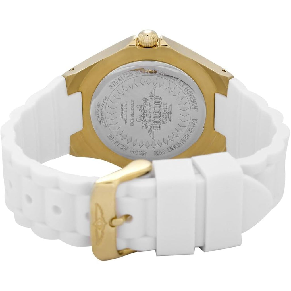 Invicta Women'S 18796 Angel Analog Display Japanese Quartz White Watch